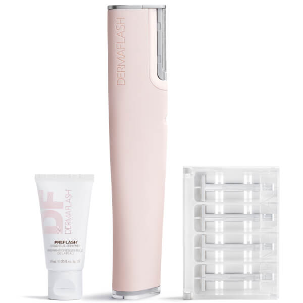 DERMAFLASH DERMAFLASH Luxe+ Advanced Sonic Dermaplaning and Peach Fuzz Removal - Blush