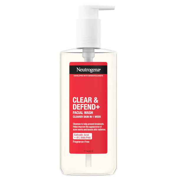 Neutrogena Neutrogena Clear and Defend Plus Facial Wash 200ml