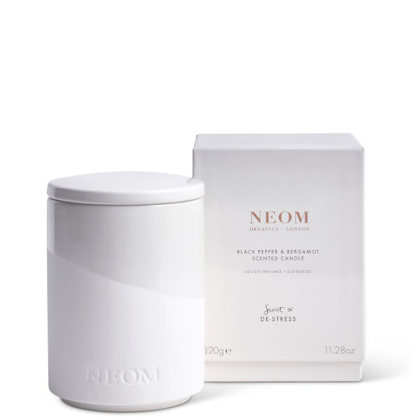NEOM NEOM Black Pepper and Bergamot Scented Candle 320g