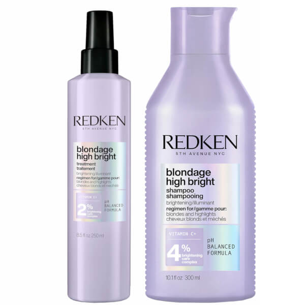 Redken Redken High Bright Pre-Treatment and Shampoo Bundle