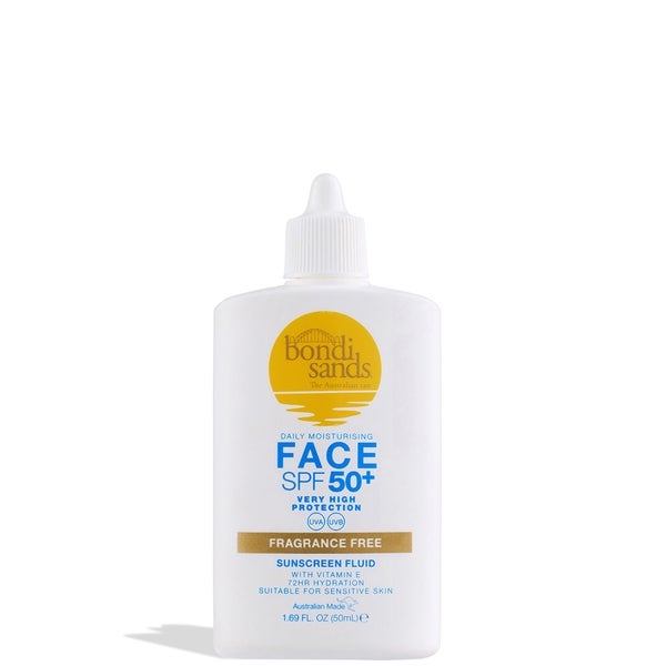 Bondi Sands Bondi Sands SPF 50+ Fragrance Free 5 Star Face Fluid 50ml