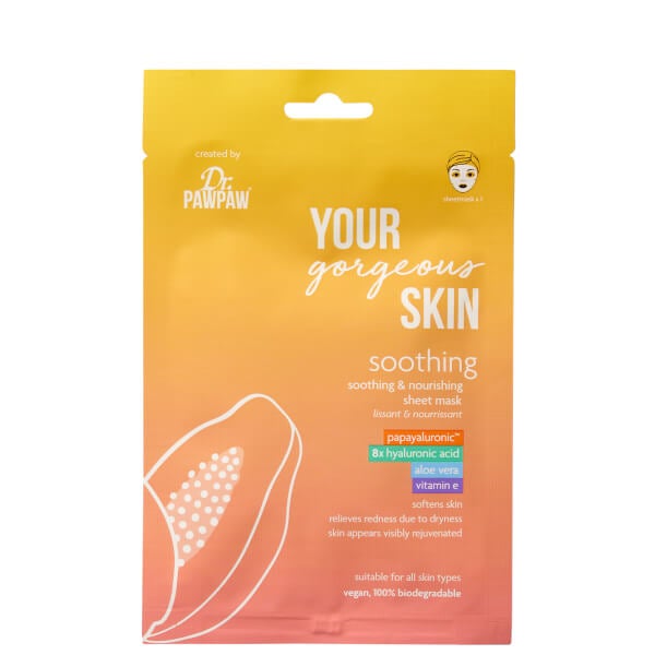 Dr. PAWPAW Dr. PAWPAW Your Gorgeous Skin Soothing and Nourishing Sheet Mask