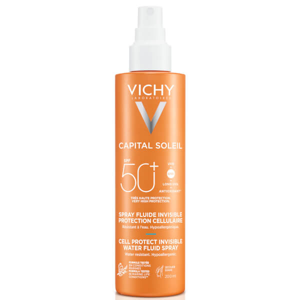 VICHY Vichy Capital Soleil Cell Protect Invisible High UVA and UVB Sun Protection Spray SPF50+ 200ml