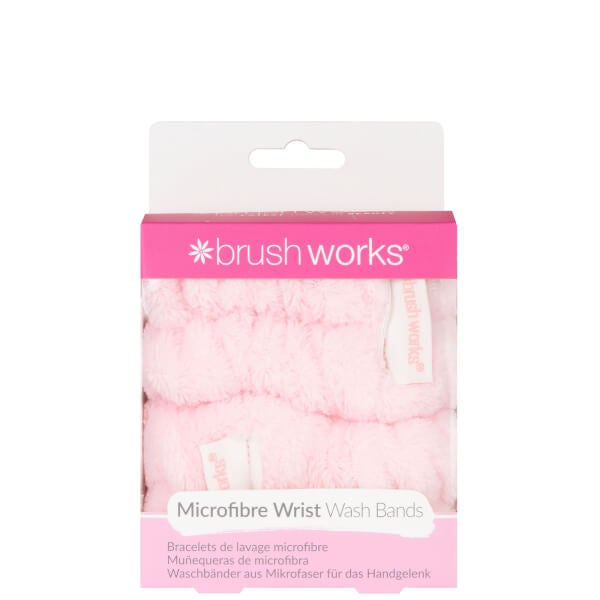 brushworks brushworks Microfibre Wrist Wash Bands - 2 Pack