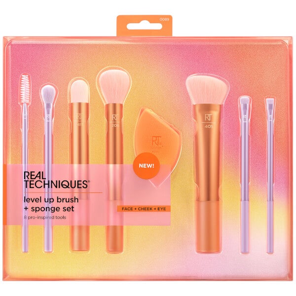 Real Techniques Real Techniques Level up Brush and Sponge Set