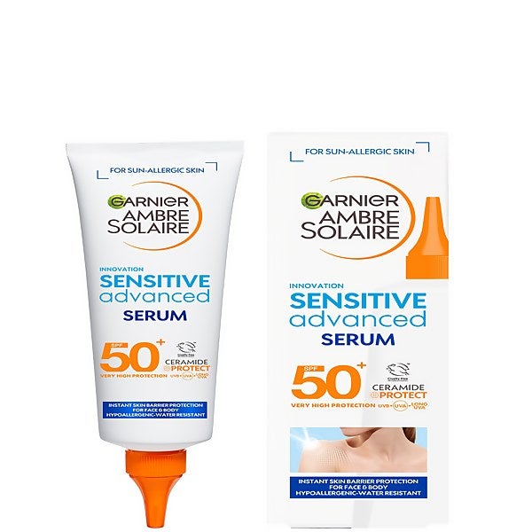 Garnier Garnier Ambre Solaire SPF 50+ Sensitive Advanced Face and Body Serum 125ml