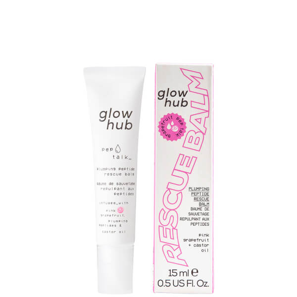 Glow Hub Glow Hub Pep Talk Plumping Peptide Rescue Balm - Grapefruit 15ml
