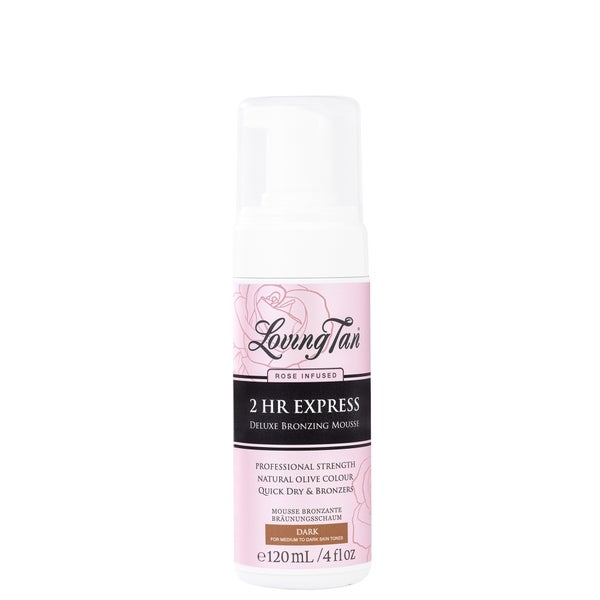 Loving Tan Loving Tan Rose 2HR Express Mousse 120ml- Dark