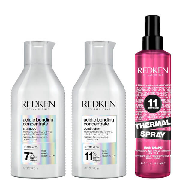 Redken Redken Acidic Bonding Concentrate Shampoo and Conditioner with Thermal Heat Protector