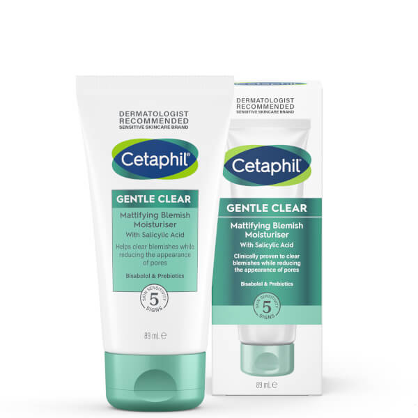 Cetaphil Cetaphil Gentle Clear Mattifying Blemish Face Cream with Salicylic Acid for Sensitive Skin 89ml