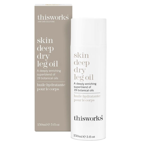 this works this works Skin Deep Dry Leg Oil 150ml
