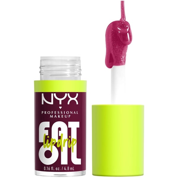 NYX Professional Makeup NYX Professional Makeup Fat Oil Lip Drip 12H Hydration Non-Sticky Finish Lip Gloss 4.8ml (Various Shades)