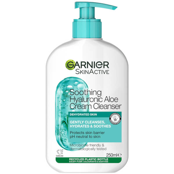 Garnier Garnier Skin Active Hyaluronic Aloe Soothing Cream Cleanser 250ml