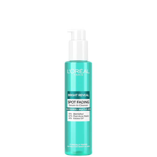 Lu0027Oréal Paris L'Oréal Paris Bright Reveal Spot Fading Serum-in-Cleanser with Niacinamide and Salicylic Acid 150ml