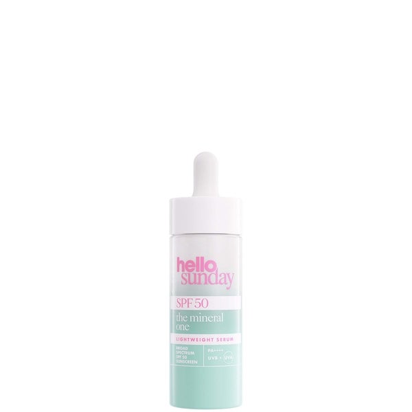 Hello Sunday Hello Sunday The Mineral One Lightweight Serum with Hyaluronic Acid SPF50 30ml