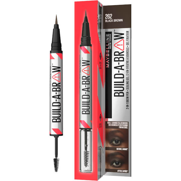 Maybelline New York Maybelline Build-A-Brow 2 Easy Steps Eye Brow Pencil and Gel (Various Shades)