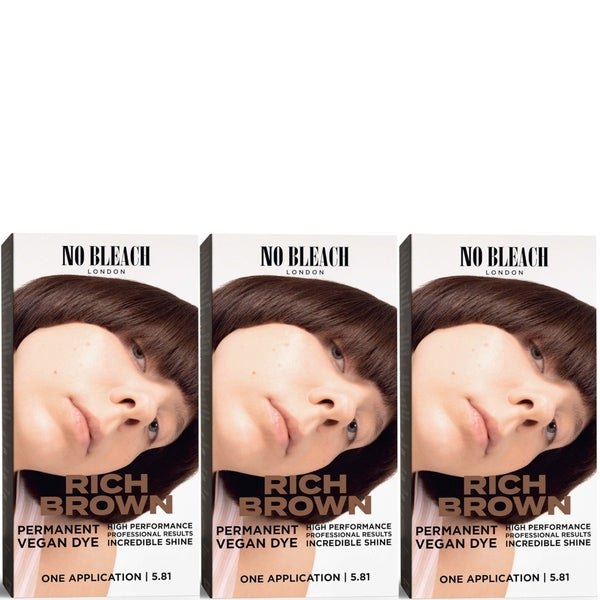 BLEACH LONDON BLEACH LONDON Rich Brown Permanent Kit Trio