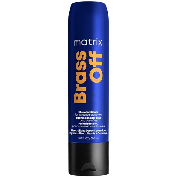 Matrix Matrix Brass Off Blue Toning Pigmented Conditioner For Lightened Brunette Hair 300ml