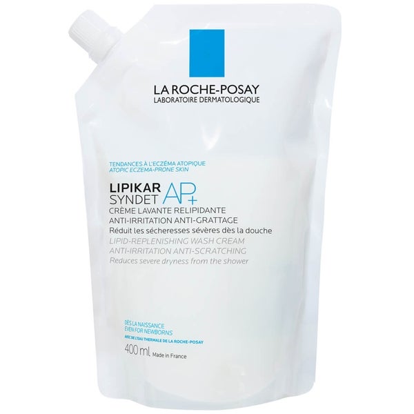 La Roche-Posay La Roche-Posay Lipikar Syndet AP+ Cream Wash Refill Pouch 400ml