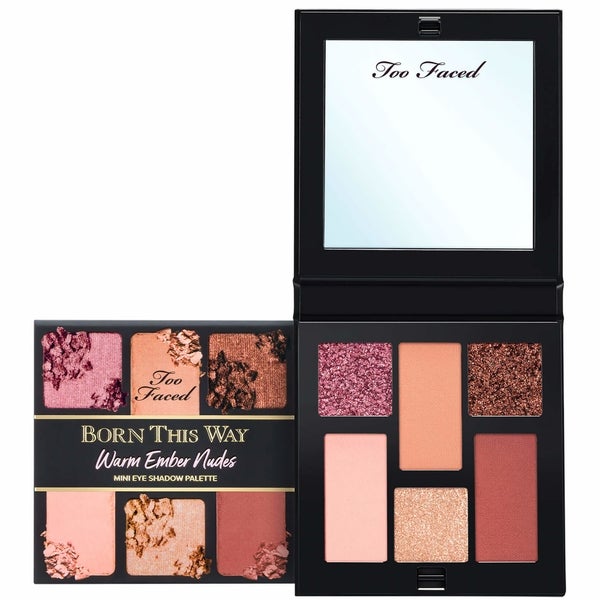 Too Faced Too Faced Born This Way Warm Ember Nudes Mini Eyeshadow Palette