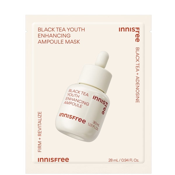 innisfree INNISFREE Black Tea Youth Enhancing Ampoule Mask 28ml