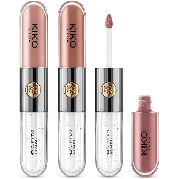 KIKO Milano KIKO Milano Unlimited Double Touch Lip Set 18ml - Nude Attitude