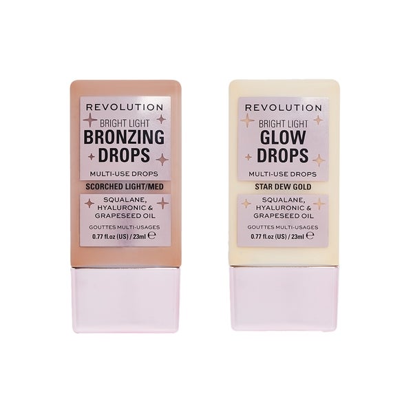 Makeup Revolution Makeup Revolution Bronze and Glow Drop Duo (Various Shades)