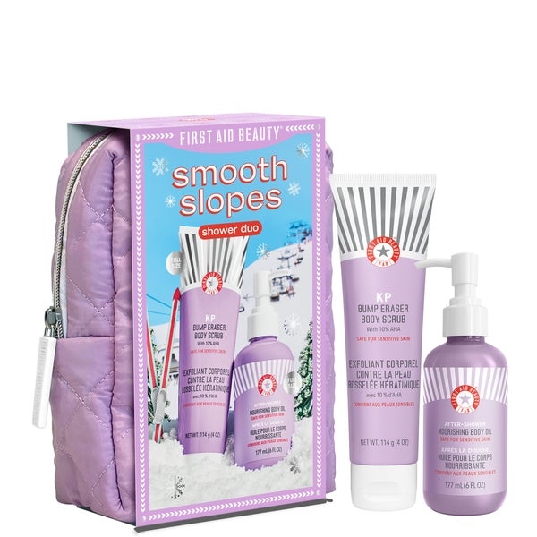 First Aid Beauty First Aid Beauty Smooth Slopes – Shower Duo Holiday Gift Set