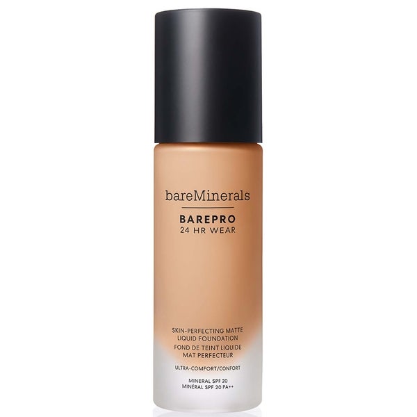 bareMinerals bareMinerals Barepro 24Hr Matte Comfort Liquid Foundation Mineral Spf20 30ml (various shades)
