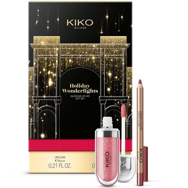 KIKO Milano KIKO Milano Gloss Me Up Gift Set - 01 Refined Mauve (Worth Value €20.00)