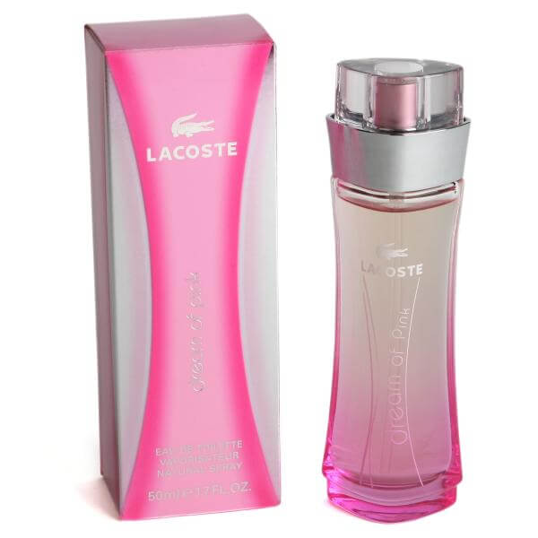 Skygge Svømmepøl civilisation Lacoste - Dream Of Pink Spray (50ml) Perfume - Zavvi US