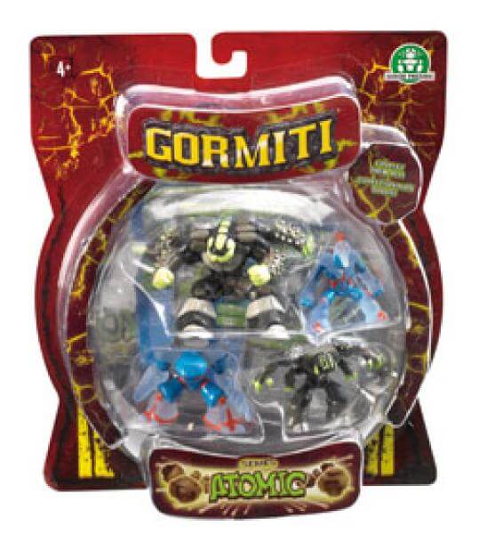 Atomic Gormiti 4pc Figure Blister Toys Zavvi US