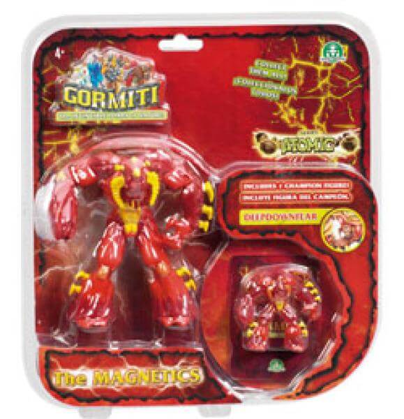 Gormiti Atomic The Magnetics Game Figure 12 cm Small Collection Figure Action be76 