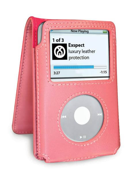 Exspect iPod Classic Leather Case Pink Electronics Zavvi Australia