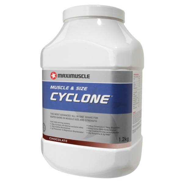 Maxi-Muscle Cyclone Chocolate Sports Leisure Zavvi Ireland