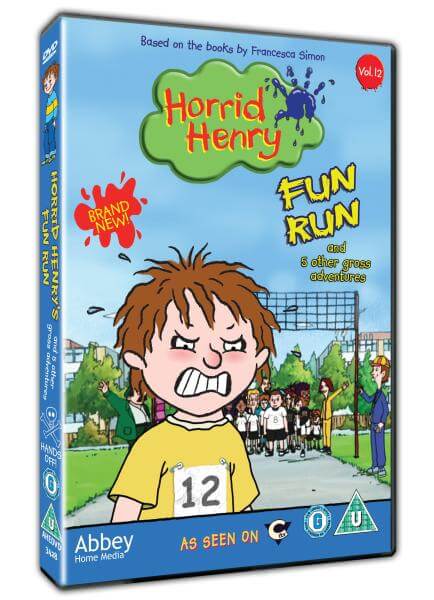 Horrid Henry - Fun Run DVD - Zavvi UK