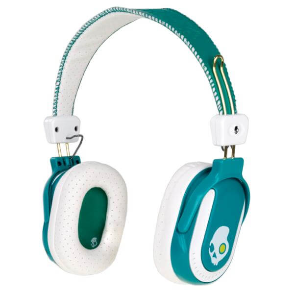 Skullcandy Double Agent Headphones Emerald White
