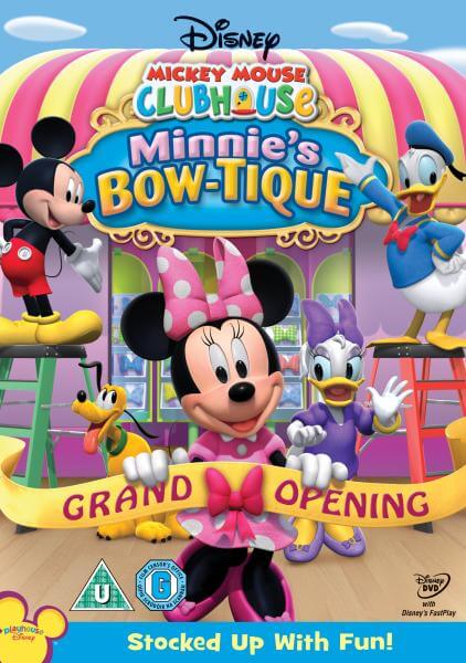 Hick Verplaatsbaar servet Mickey Mouse Clubhouse: Minnies Bow-tique DVD - Zavvi CA