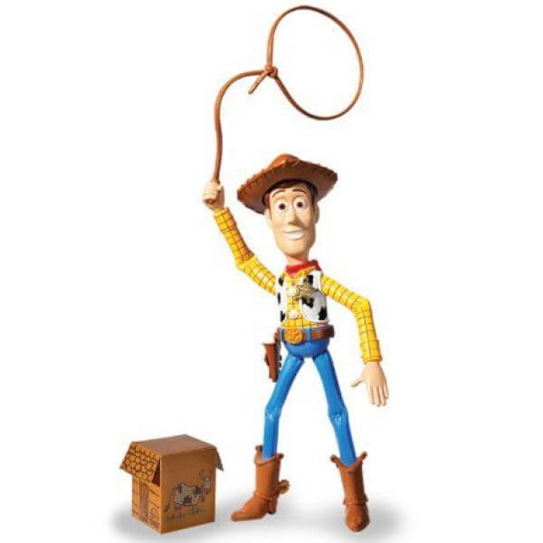 Disney Pixar Toy Story Launching Lasso Woody Action Figure (Closed Box)