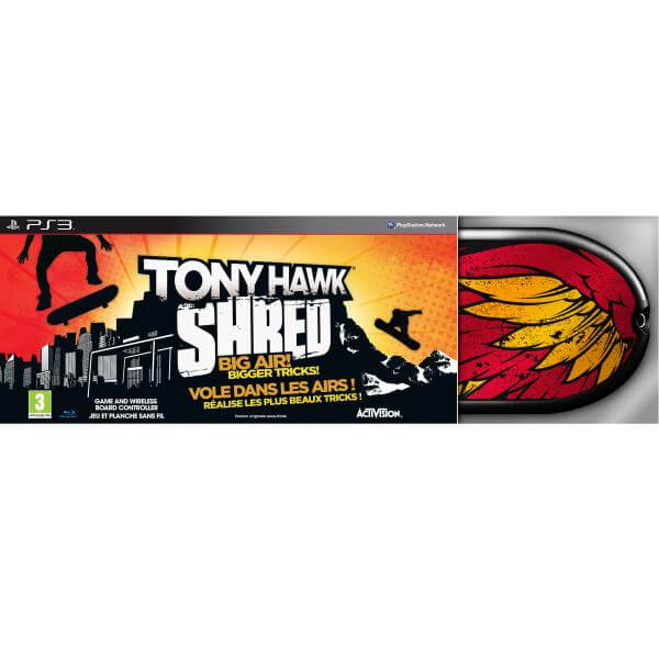Identificeren Encommium T Tony Hawk: Shred + Board PS3 - Zavvi US