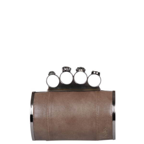 Religion knuckle duster clutch