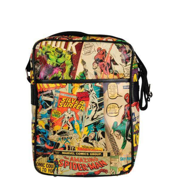 Marvel Comics Messenger Bag Multi Mens Accessories Zavvi