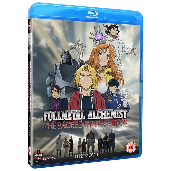 Full Metal Alchemist Movie 2: Scared Star of Milos Blu-ray Zavvi US