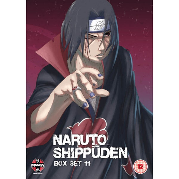 Naruto Shippuden Box Set 11 Dvd Zavvi Espana