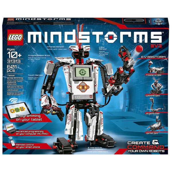 LEGO MINDSTORMS: EV3 Robot Coding Robotics Kit (31313) Toys - Zavvi US