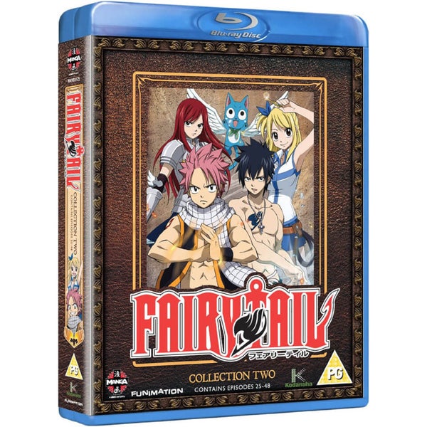 Fairy Tail Collection Two (Episodes 25-48) Blu-ray Zavvi Australia