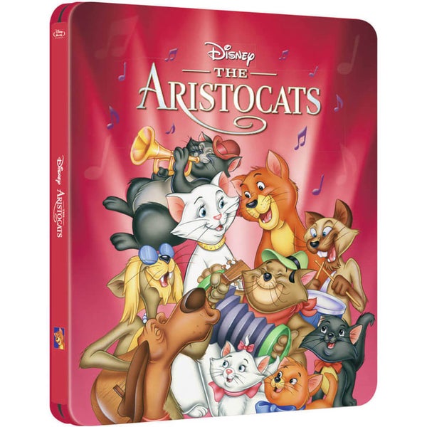 The Aristocats Zavvi UK Exclusive Limited Edition Steelbook (The