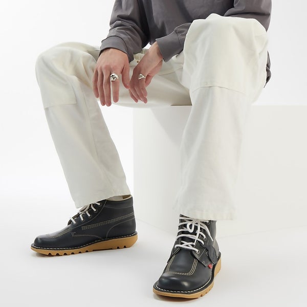 Adult Mens Kick Hi Leather Navy