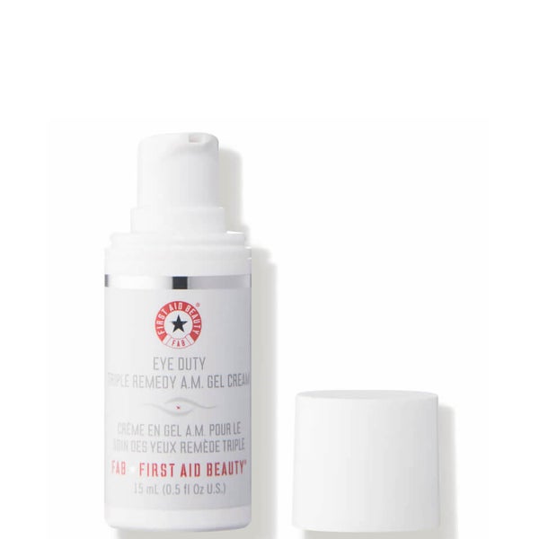 First Aid Beauty Eye Duty Triple Remedy Am Gel Cream 0 5 Oz Dermstore