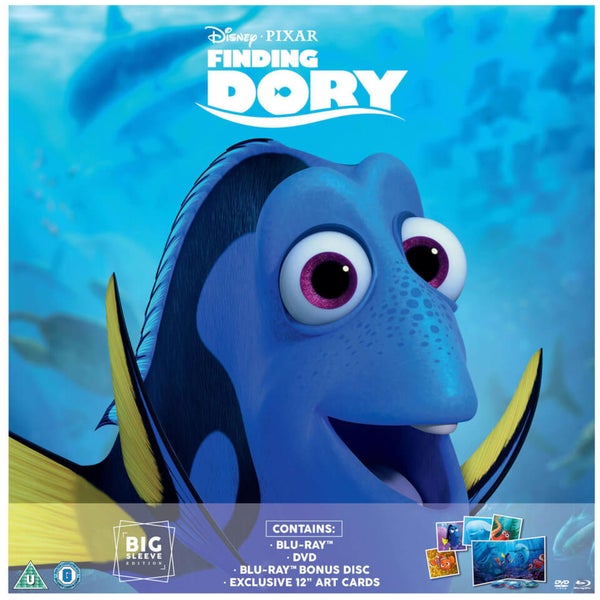 Finding Dory - Big Sleeve Edition Blu-ray - Zavvi UK